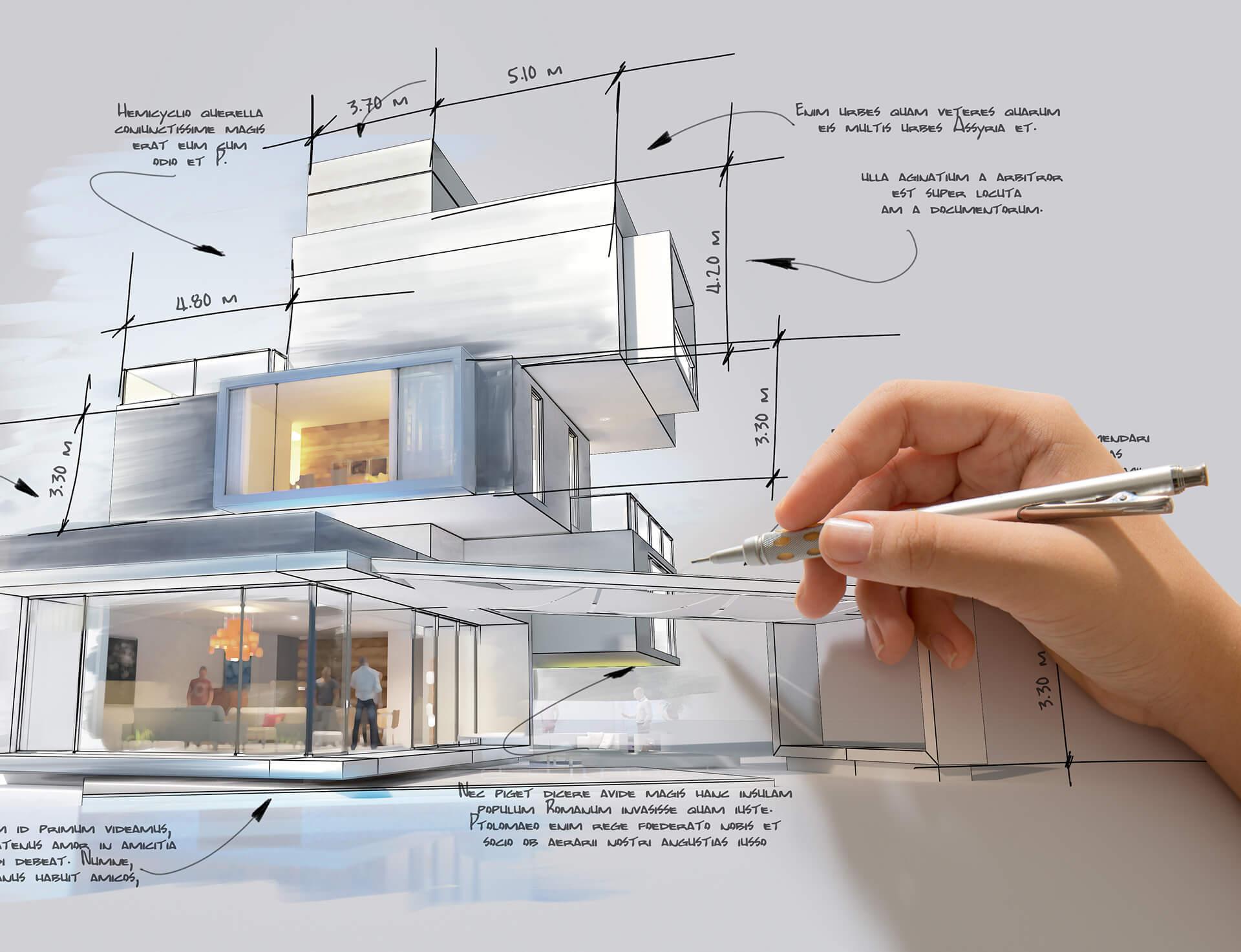 Architectural Design, Consultations, Supervision, Estimation